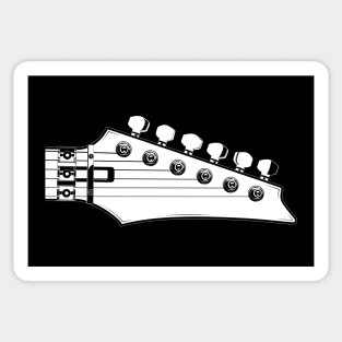 Guitar Headstock V Sticker